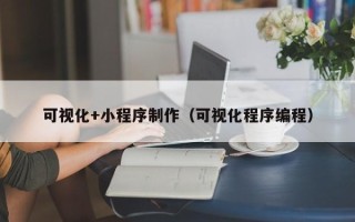 睢县可视化+小程序制作（可视化程序编程）
